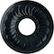 Ekena Millwork Blackthorn Ceiling Medallion (Fits Canopies up to 4 7/8"), 11 3/4"OD x 3 5/8"ID x 1"P, Night Shade CM11BLNSF - alternate 1